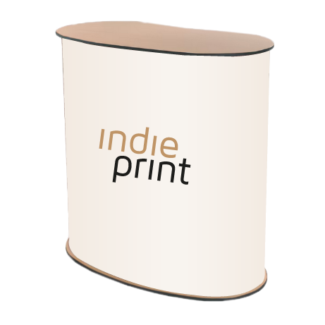 Messetheke Basic | B 91 cm x H 92,6 cm x T 47 cm | bedruckt