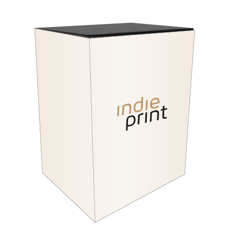 Messetheke MODULATE | B 80 cm x H 101,5 cm x T 60 cm | einseitig bedrucktt