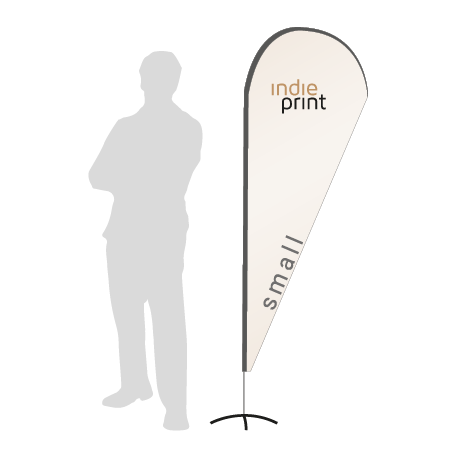 Beachflag Drop | Small (210 cm) | einseitig bedruckt