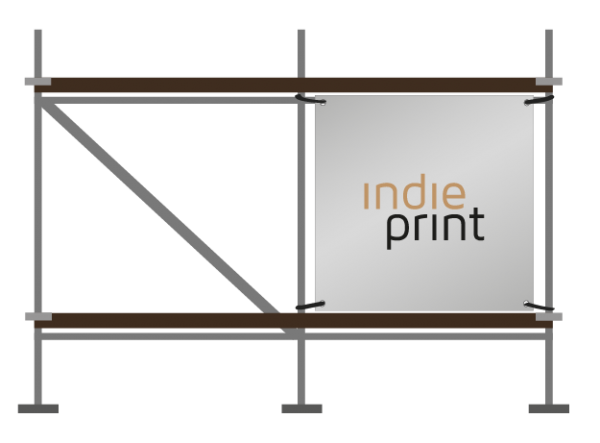 Gerüstbanner | B 200 cm x H 206 cm | einseitig bedruckt