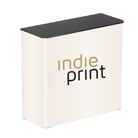 Messetheke FASTFRAME™ | B 102 cm x H 102,5 cm x T 41 cm | bedruckt